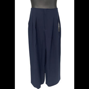 kathy ireland Women's Lauren Wide-Leg Trouser Navy - Regular